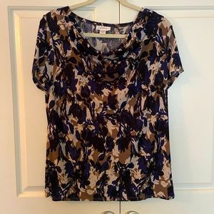 Cowl Neck Floral Top ‼️MUST BUNDLE‼️